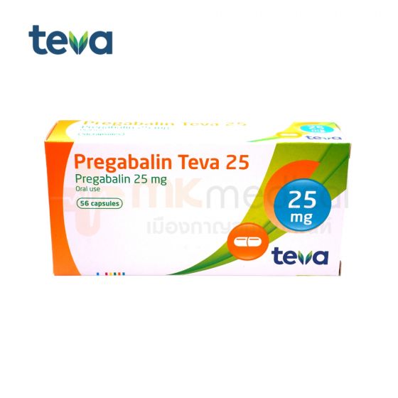 PREGABALIN TEVA 25mg (4x14's)