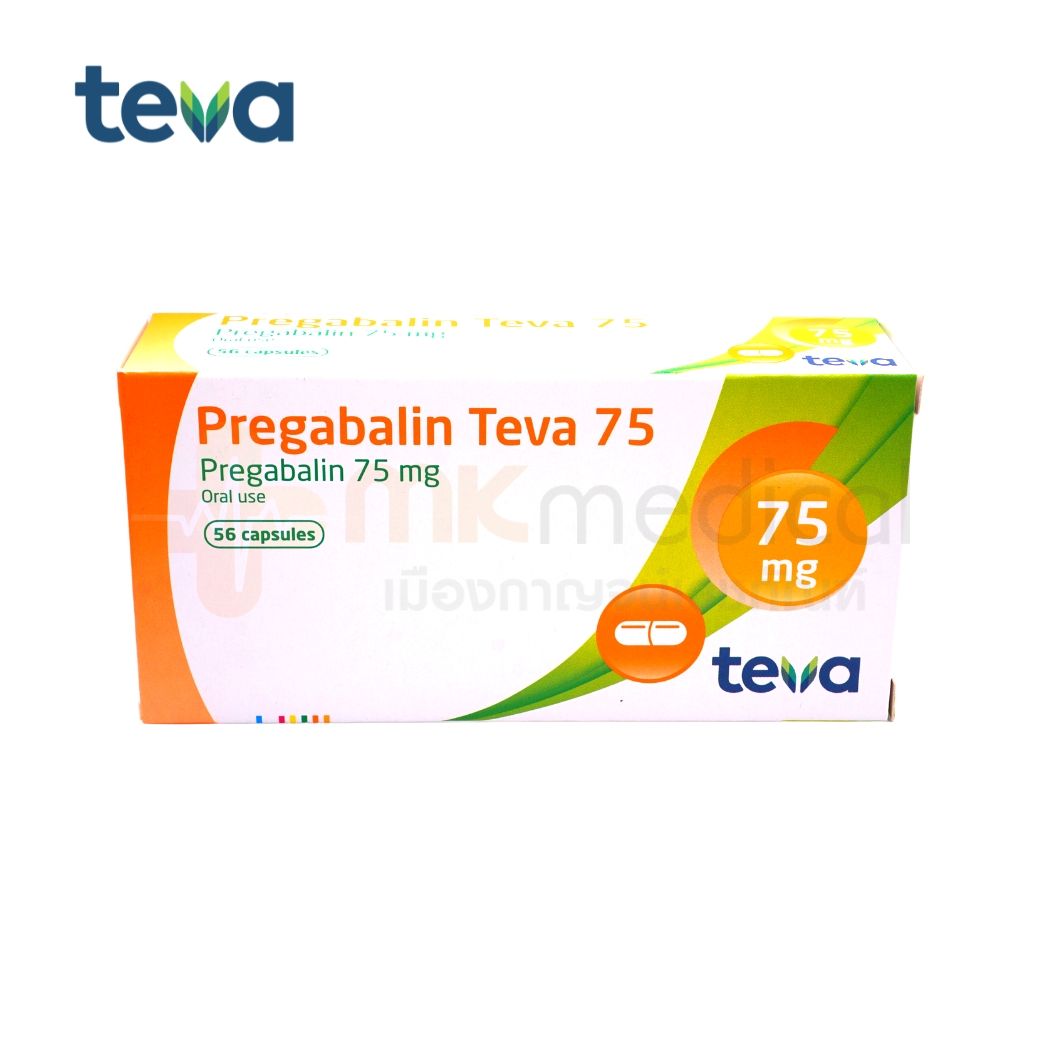 PREGABALIN TEVA 75mg (4x14's)